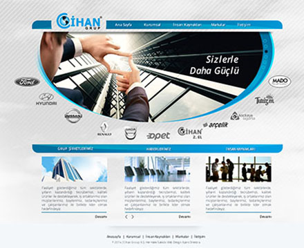 Cihan Gurup Şirketleri 18 Adet Web Sitesi